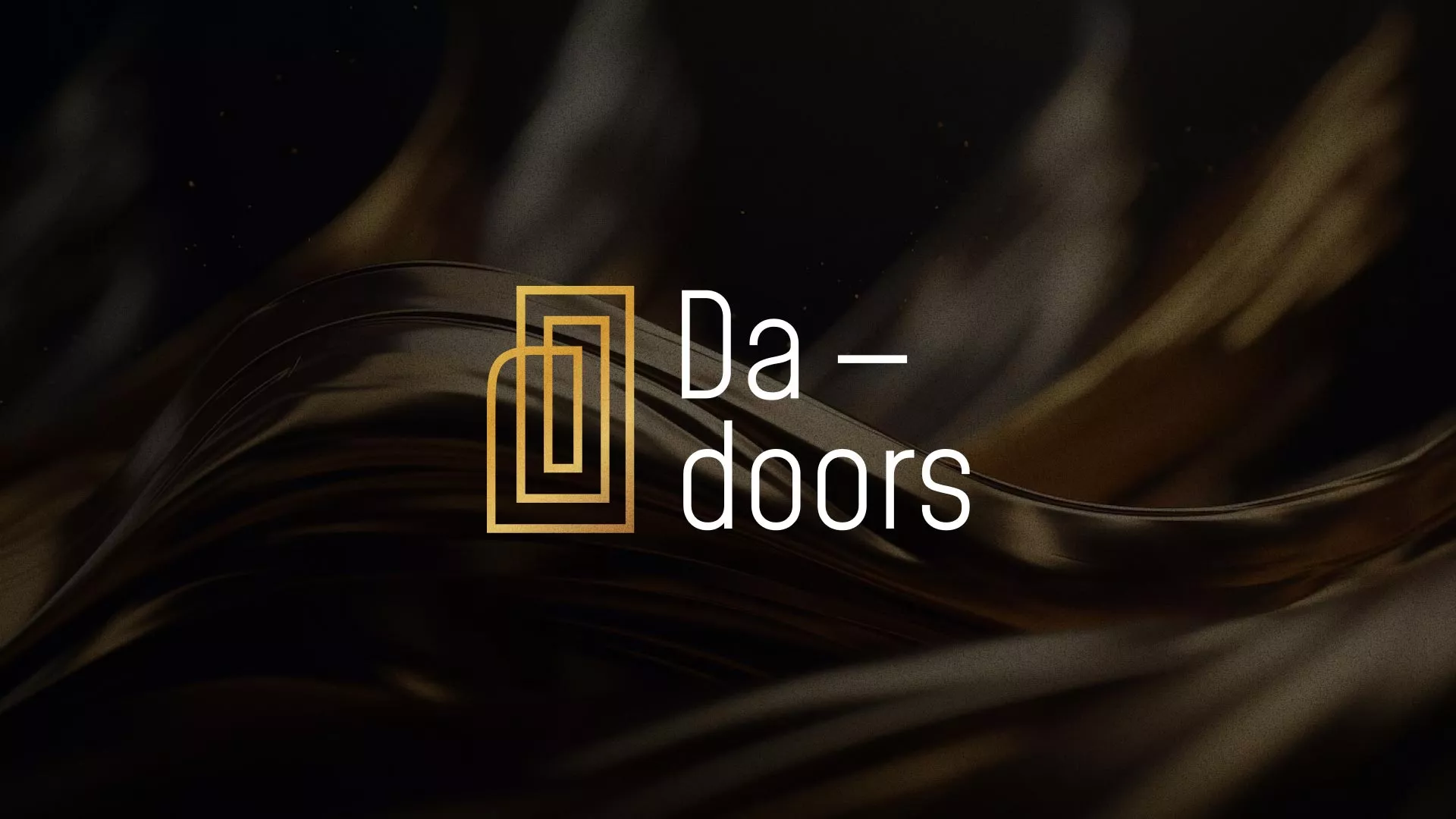 Разработка логотипа для компании «DA-DOORS» в Богдановиче